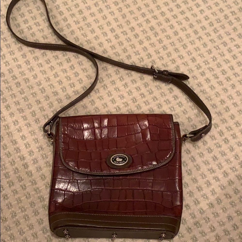 Brown Dooney and Bourke Bayou Alligator Bag